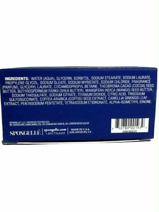 Spongelle Men's Cedar Absolute Supreme Triple Butter Buffer Sponge 99.2g *BNIB - Picture 8 of 9